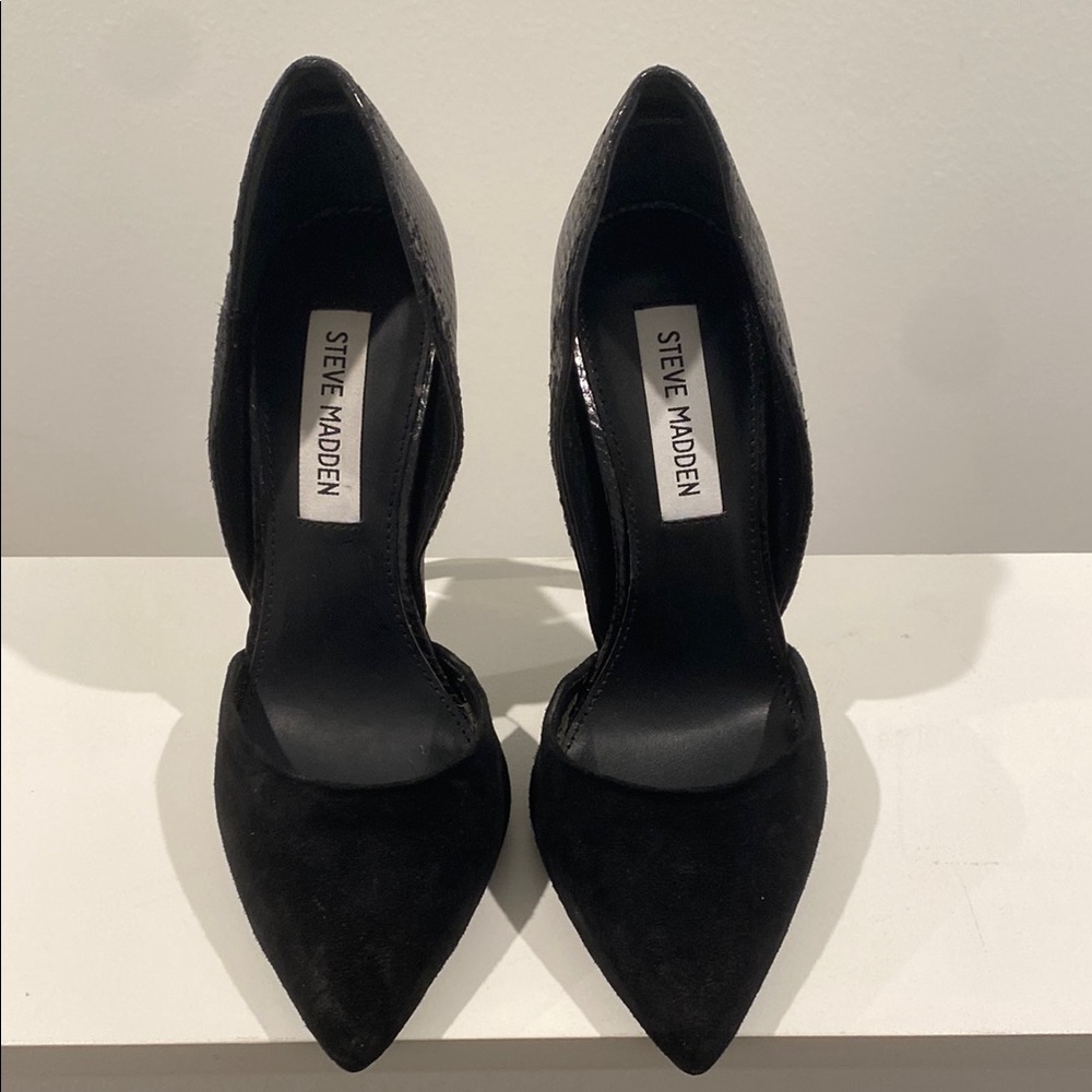 Steve Madden Black Women's Heels